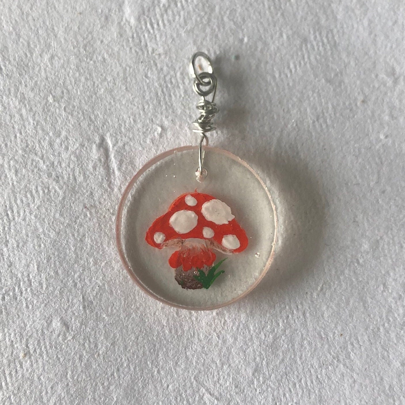 Mushroom Pendant Necklace